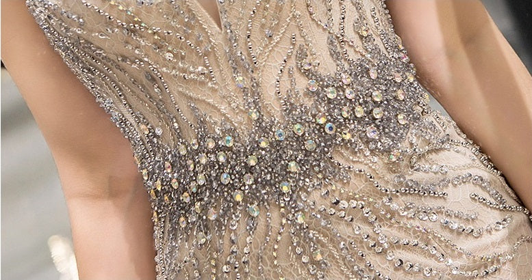 豪華オールビジュードレス apolena マーメイドドレス ゴールド S M L XL 結婚式 大きいサイズ 演奏会 パーティードレス ロングドレス お呼ばれ ドレス ワンピース 二次会 発表会 母親 フォーマルドレス 袖あり フォーマル パーティー 披露宴 同窓会 アフタヌーン ドレス ママ ドレス ミセス 七分袖 洋装 長袖 マザーズ ドレス 演奏会用 ドレス レディース Aライン