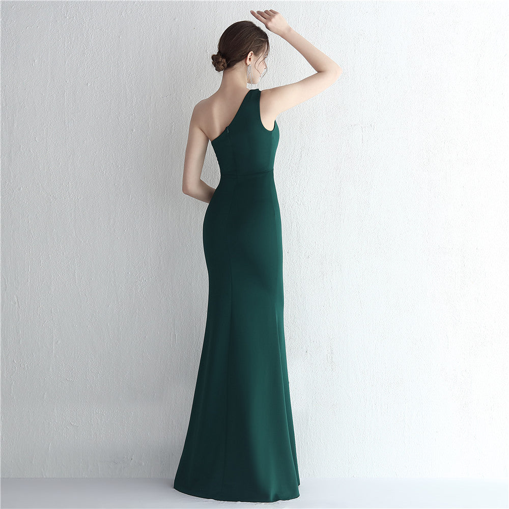 alma スリットドレス グリーン ホワイト ブラック レッド S M L XL XXL 即日発送 即納 結婚式 パーティードレス 体型カバー 小柄 ゆったり マタニティ ブラジャー 20代 30代 40代 50代 ブランド ワンピース シャンパン 夏 持ち運び