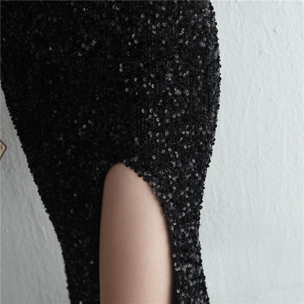 arlette スリットドレス ブラック レッド シルバー ゴールド グリーン ホワイト ブラウン S M L XL XXL 即日発送 即納 結婚式 パーティードレス 体型カバー 小柄 ゆったり マタニティ ブラジャー 20代 30代 40代 50代 ブランド ワンピース シャンパン 夏 持ち運び