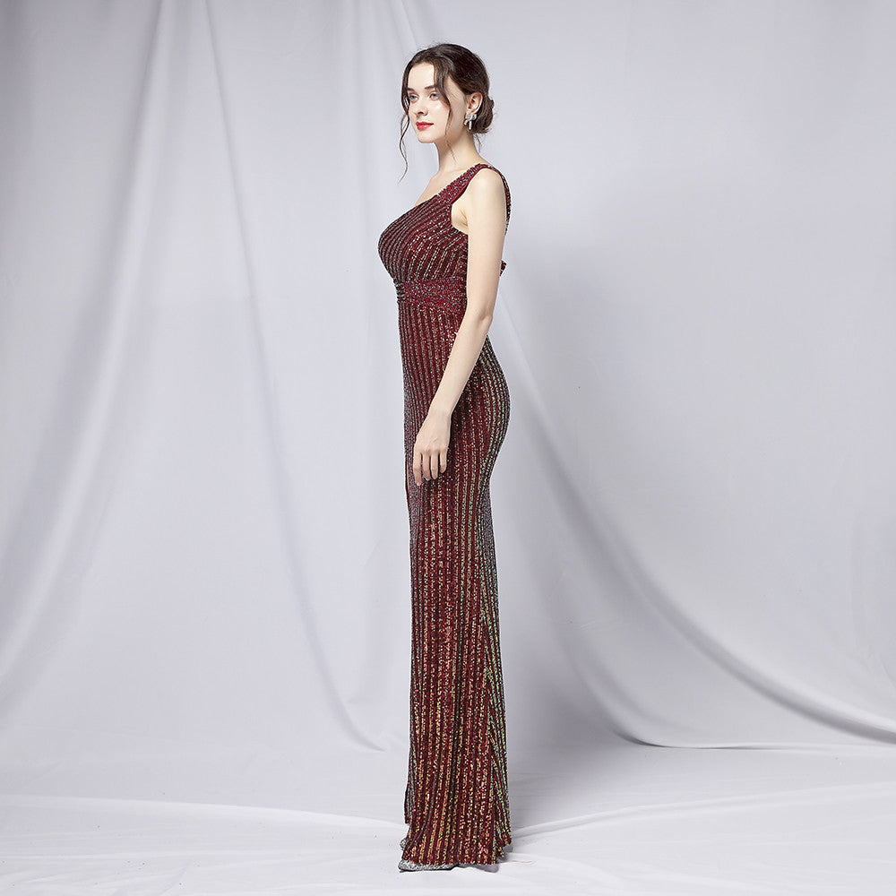 azretovna スリットドレス レッド ゴールド グリーン ホワイト S M L XL 結婚式 大きいサイズ 演奏会 パーティードレス ロングドレス お呼ばれ ドレス ワンピース 二次会 発表会 母親 フォーマルドレス 袖あり フォーマル パーティー 披露宴 同窓会 アフタヌーン ドレス ママ ドレス ミセス 七分袖 洋装 長袖 マザーズ ドレス 演奏会用 ドレス レディース Aライン