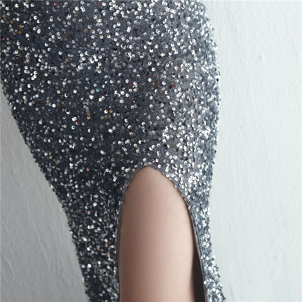 arlette スリットドレス ブラック レッド シルバー ゴールド グリーン ホワイト ブラウン S M L XL XXL 即日発送 即納 結婚式 パーティードレス 体型カバー 小柄 ゆったり マタニティ ブラジャー 20代 30代 40代 50代 ブランド ワンピース シャンパン 夏 持ち運び
