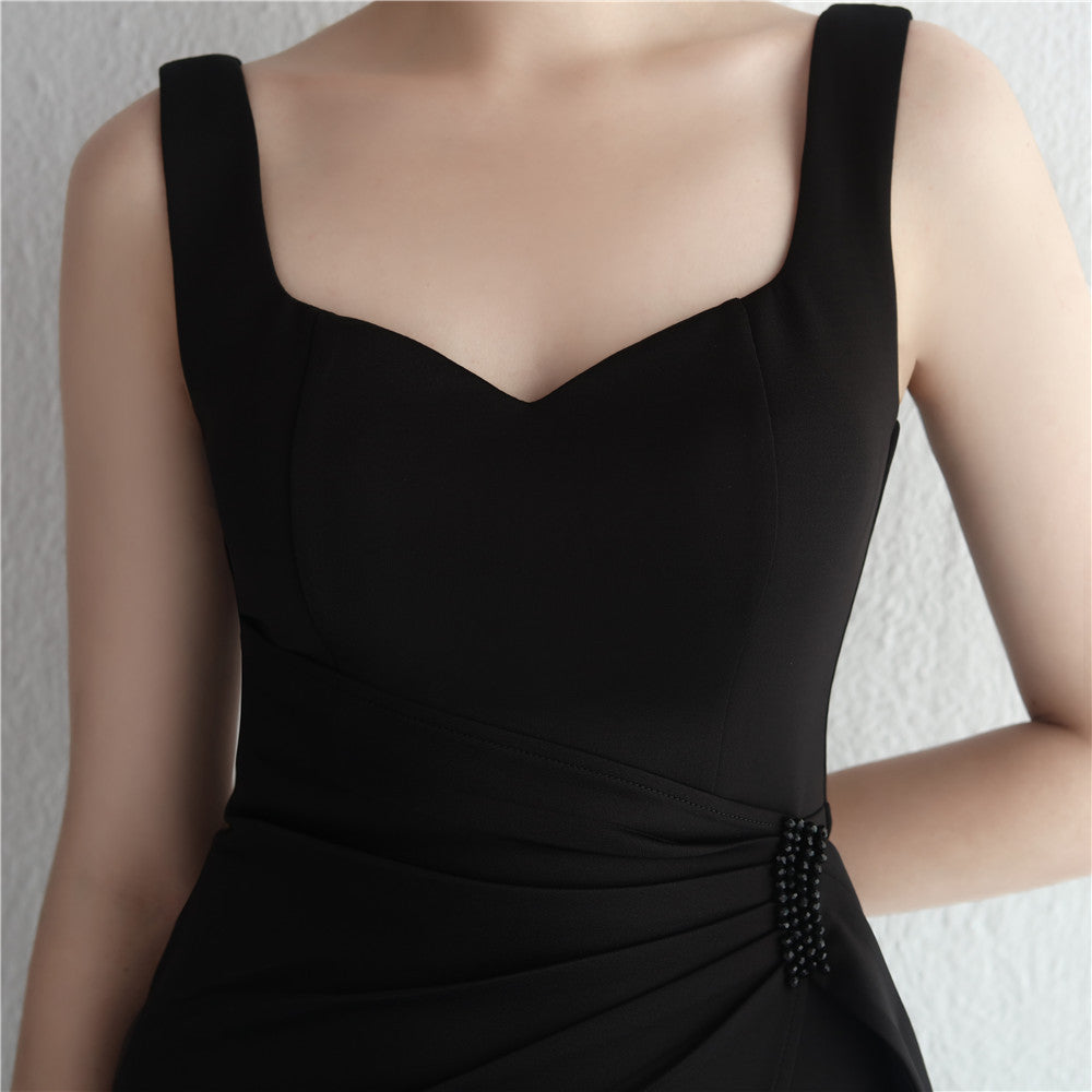 alexia スリットドレス ネイビー グリーン レッド ブラック ホワイト S M L XL XXL 即日発送 即納 結婚式 パーティードレス 体型カバー 小柄 ゆったり マタニティ ブラジャー 20代 30代 40代 50代 ブランド ワンピース シャンパン 夏 持ち運び