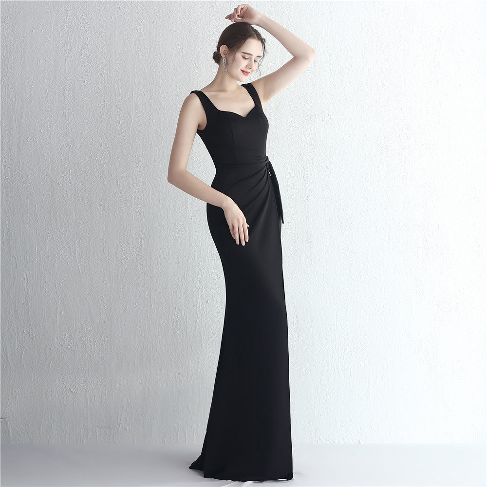 alexia スリットドレス ネイビー グリーン レッド ブラック ホワイト S M L XL XXL 即日発送 即納 結婚式 パーティードレス 体型カバー 小柄 ゆったり マタニティ ブラジャー 20代 30代 40代 50代 ブランド ワンピース シャンパン 夏 持ち運び