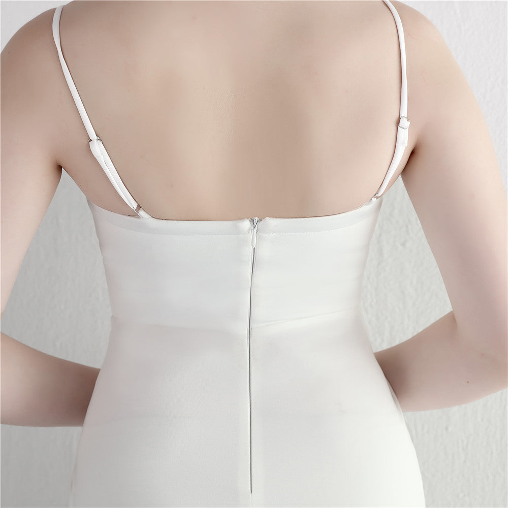 herkko スリットドレス ブラック ホワイト グリーン ネイビー レッド S M L XL 即日発送 即納 結婚式 パーティードレス 体型カバー 小柄 ゆったり マタニティ ブラジャー 20代 30代 40代 50代 ブランド ワンピース シャンパン 夏 持ち運び 商品を削除