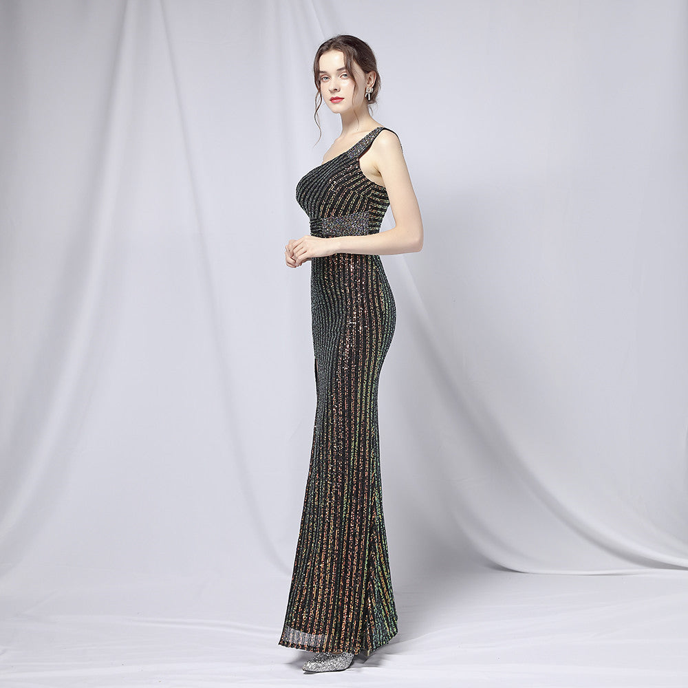 azretovna スリットドレス レッド ゴールド グリーン ホワイト S M L XL 結婚式 大きいサイズ 演奏会 パーティードレス ロングドレス お呼ばれ ドレス ワンピース 二次会 発表会 母親 フォーマルドレス 袖あり フォーマル パーティー 披露宴 同窓会 アフタヌーン ドレス ママ ドレス ミセス 七分袖 洋装 長袖 マザーズ ドレス 演奏会用 ドレス レディース Aライン
