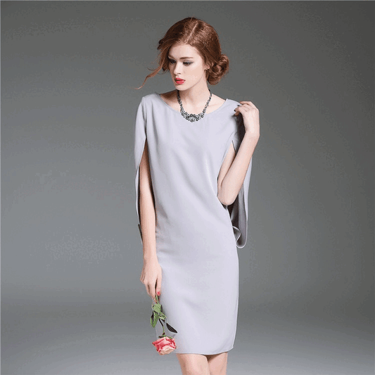 torenia Aラインドレス ショートドレス ネイビー グレー S M L XL XXL 即日発送 即納 即日発送 即納 結婚式 パーティードレス 体型カバー 小柄  ゆったり マタニティ ブラジャー 20代 30代 40代 50代 ブランド ワンピース シャンパン 夏 持ち運び