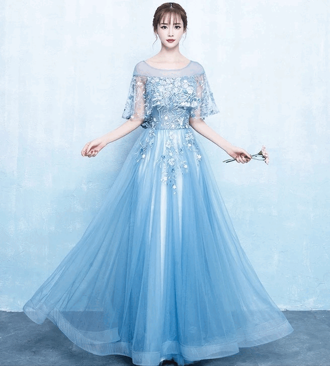 lagrange (着丈 サイズオーダー可能) Aラインドレス ロングドレス ノースリーブドレス オーダーメイド 高級 チュール レース ビジュー刺繍 フラワーモチーフ 立体装飾 ボリュームスカート 透明感 気品 プリンセスライン ホテル空間 柔らか照明 特別な夜 晩餐会 発表会 日本人女性 優雅な広がり 美しさ最大化 (ネイビー)XS S M L XL XXL XXXL