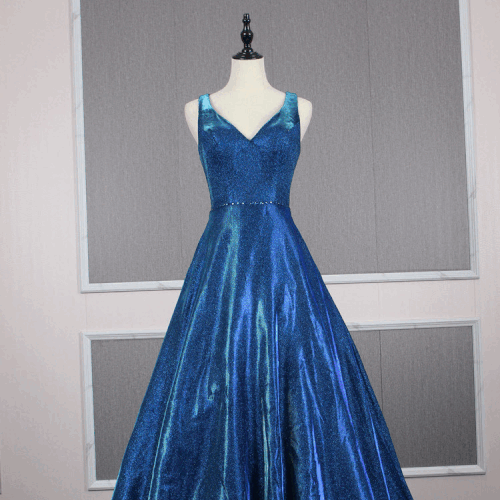 apolinar Aラインドレス ブルー シルバー S M L XL XXL 即日発送 即納 結婚式 パーティードレス 体型カバー 小柄 ゆったり マタニティ ブラジャー 20代 30代 40代 50代 ブランド ワンピース シャンパン 夏 持ち運び