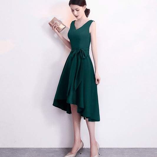 alfrida フィッシュテール グリーン XS S M L XL XXL XXXL 即日発送 即納 結婚式 パーティードレス 体型カバー 小柄 ゆったり マタニティ ブラジャー 20代 30代 40代 50代 ブランド ワンピース シャンパン 夏 持ち運び