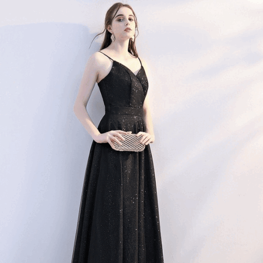 denize Aラインドレス ブラック XS S M L XL XXL 即日発送 即納 結婚式 パーティードレス 体型カバー 小柄  ゆったり マタニティ ブラジャー 20代 30代 40代 50代 ブランド ワンピース シャンパン 夏 持ち運び