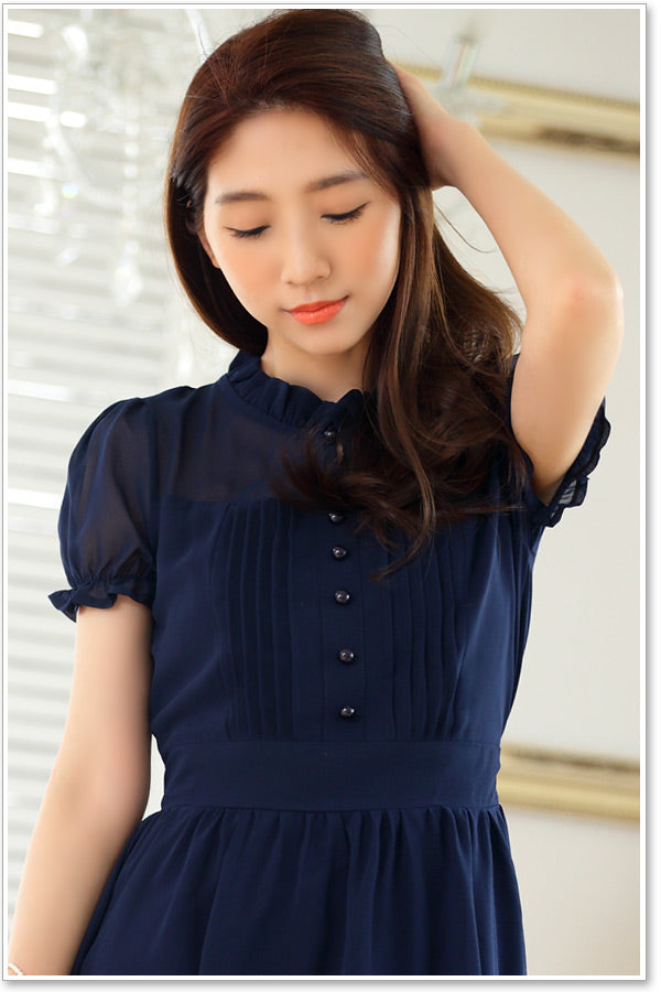 zq9839 Aラインドレス ショート ネイビー パープル M L XL XXL 即日発送 即納 結婚式 パーティードレス 体型カバー 小柄 ゆったり マタニティ ブラジャー 20代 30代 40代 50代 ブランド ワンピース シャンパン 夏 持ち運び