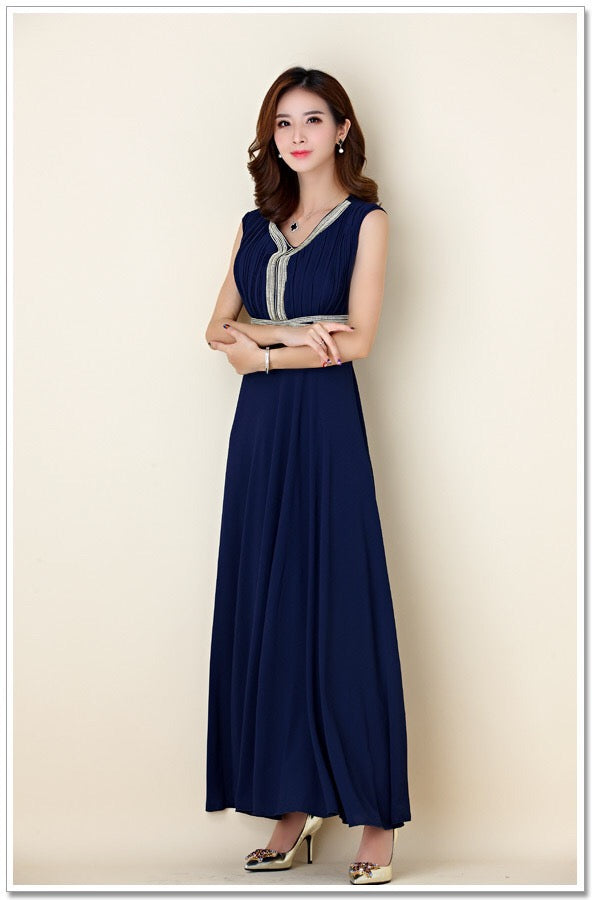 geranium Aラインドレス ピンク ネイビー FREEE XL XXL XXXL 即日発送 即納 結婚式 パーティードレス 体型カバー 小柄 ゆったり マタニティ ブラジャー 20代 30代 40代 50代 ブランド ワンピース シャンパン 夏 持ち運び