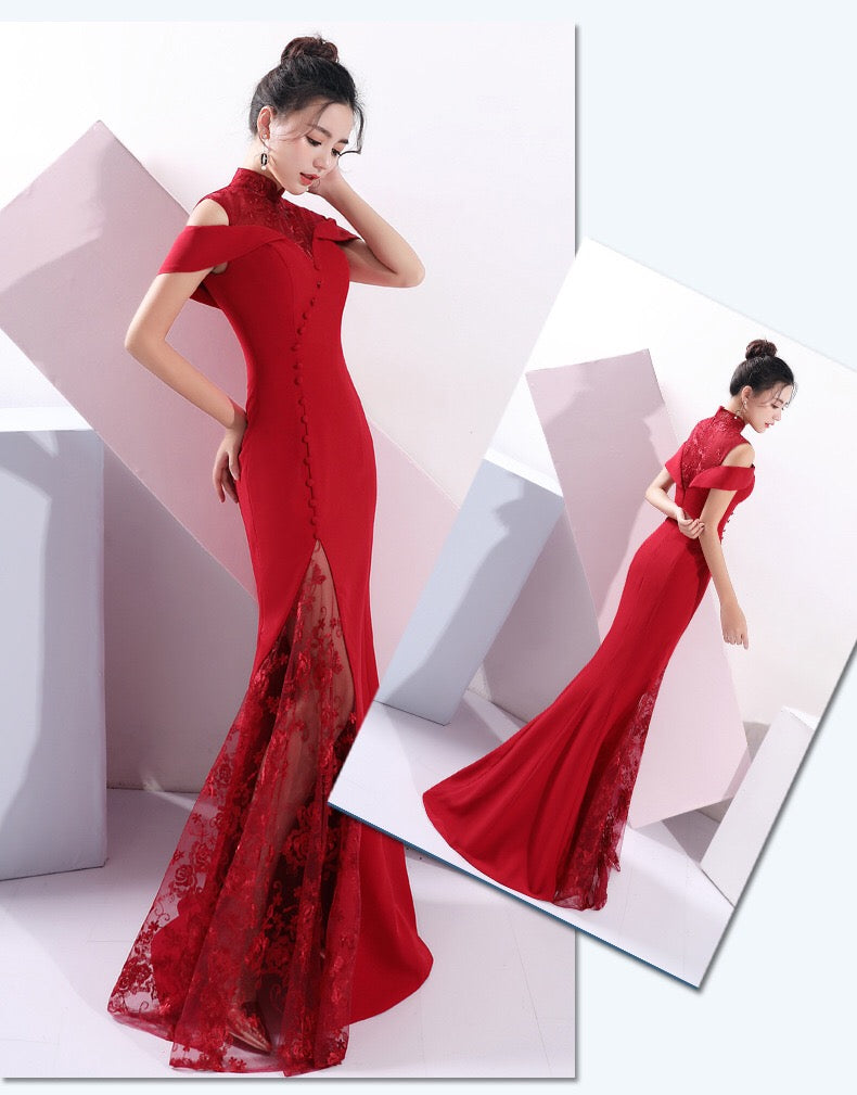 即納ドレス あす楽 attal マーメイドドレス レッド S M L XL XXL 即日発送 明日 届く 即日発送 即納 結婚式 パーティードレス 体型カバー 小柄  ゆったり マタニティ ブラジャー 20代 30代 40代 50代 ブランド ワンピース シャンパン 夏 持ち運び