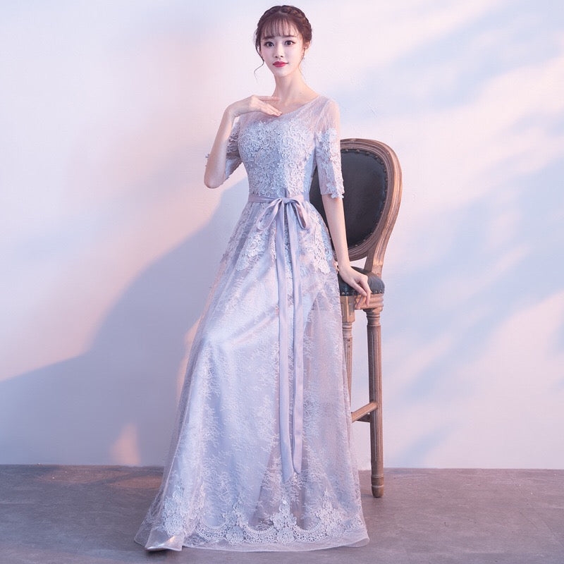 maison Aラインドレス ネイビー グレー S M L XL XXL 即日発送 即納 即日発送 即納 結婚式 パーティードレス 体型カバー 小柄 ゆったり マタニティ ブラジャー 20代 30代 40代 50代 ブランド ワンピース シャンパン 夏 持ち運び