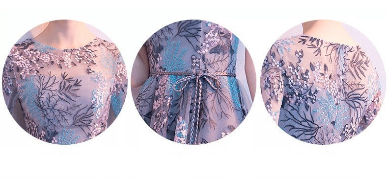 duval Aラインドレス グレー S M L XL XXL - アルカドレス