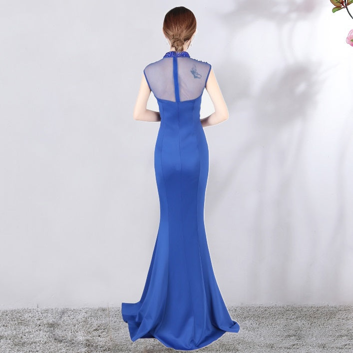 marliave マーメイドドレス ブラック ホワイト レッド ブルー S M L XL 即日発送 即納 結婚式 パーティードレス 体型カバー 小柄 ゆったり マタニティ ブラジャー 20代 30代 40代 50代 ブランド ワンピース シャンパン 夏 持ち運び