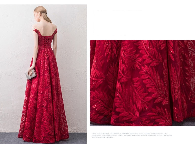 trantoul Aラインドレス レッド XS S M L XL XXL - アルカドレス