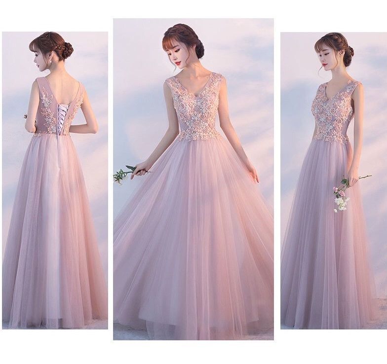 cernay Aラインドレス ピンク S M L XL XXL XXXL - アルカドレス