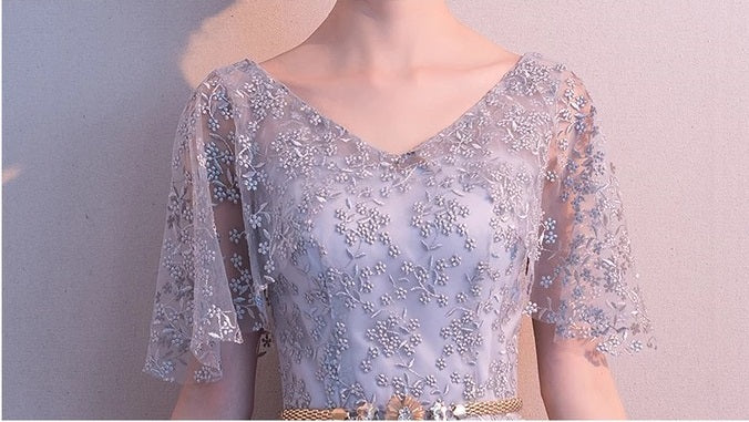 mirela アプリコット グレー S M L XL XXL - アルカドレス
