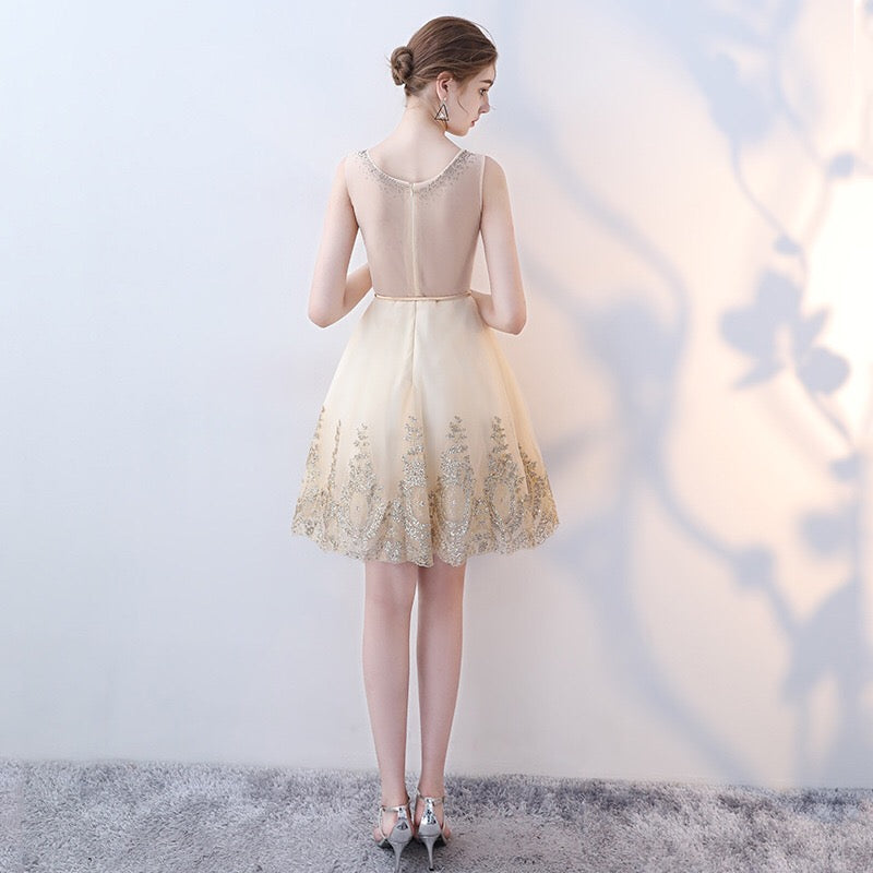 即納ドレス あす楽 mallarme Aラインドレス ゴールド XS S M L XL XXL XXXL 即日発送 明日 届く 即日発送 即納 結婚式 パーティードレス 体型カバー 小柄  ゆったり マタニティ ブラジャー 20代 30代 40代 50代 ブランド ワンピース シャンパン 夏 持ち運び