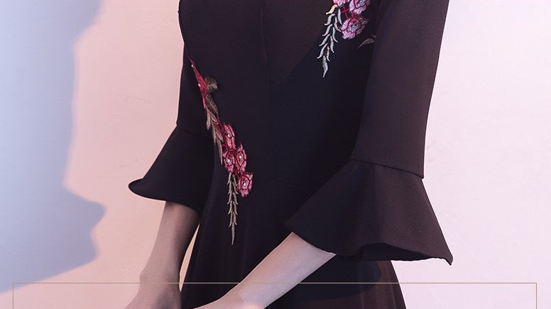 ada Aラインドレス ブラック XS S M L XL XXL XXXL - アルカドレス