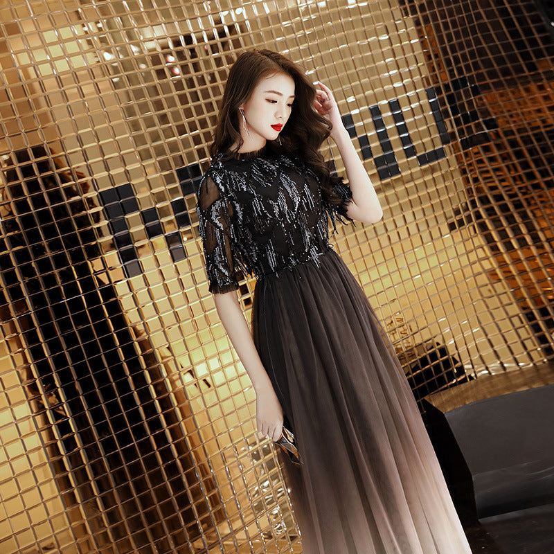 eleonoora Aラインドレス ブラック S M L XL XXL - アルカドレス