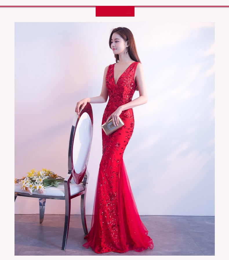 即納ドレス あす楽 eleonoora マーメイドドレス レッド XS S M L XL 即日発送 明日 届く 結婚式 大きいサイズ 演奏会 パーティードレス ロングドレス お呼ばれ ドレス ワンピース 二次会 発表会 母親 フォーマルドレス 袖あり フォーマル パーティー 披露宴 同窓会 アフタヌーン ドレス ママ ドレス ミセス 七分袖 洋装 長袖 マザーズ ドレス 演奏会用 ドレス レディース Aライン