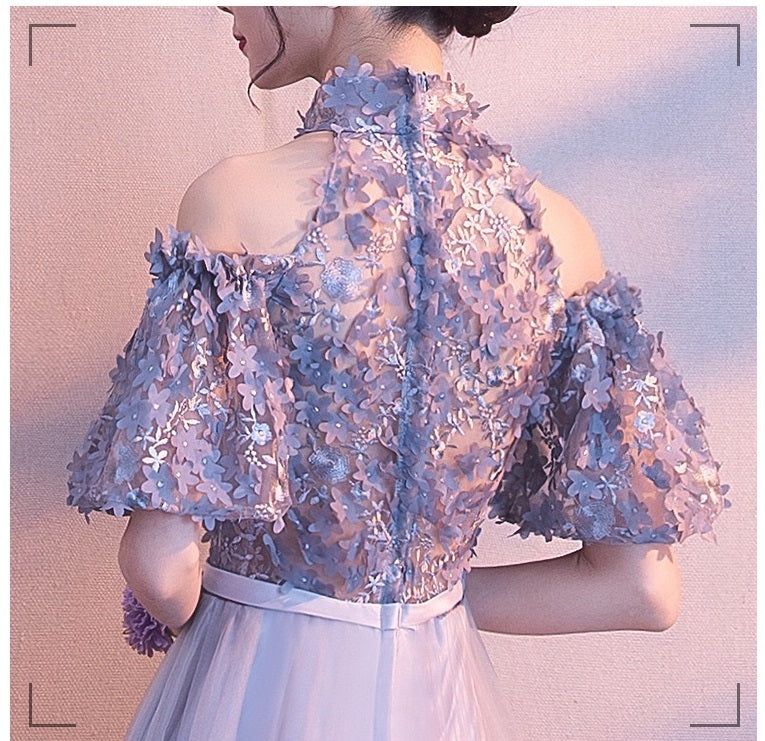 andrea Aラインドレス グレー XS S M L XL XXL XXXL - アルカドレス