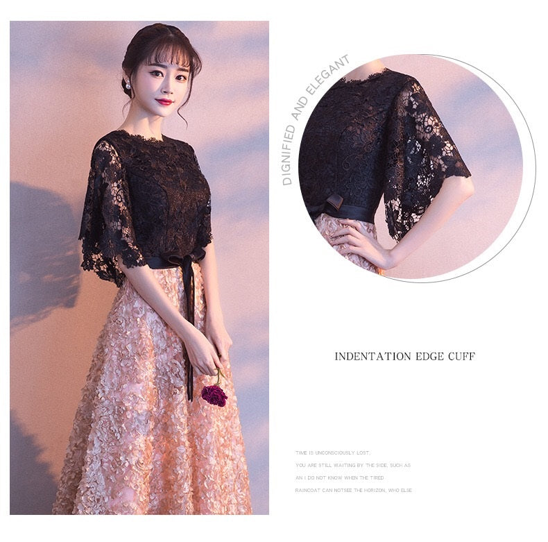 即納ドレス あす楽 naina Aラインドレス ブラック/ゴールド XS S M L XL XXL XXXL 即日発送 明日 届く 結婚式 大きいサイズ 演奏会 パーティードレス ロングドレス お呼ばれ ドレス ワンピース 二次会 発表会 母親 フォーマルドレス 袖あり フォーマル パーティー 披露宴 同窓会 アフタヌーン ドレス ママ ドレス ミセス 七分袖 洋装 長袖 マザーズ ドレス 演奏会用 ドレス レディース Aライン