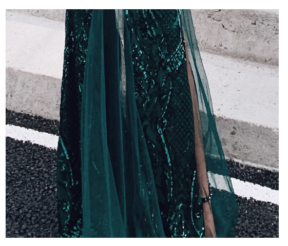 andries スリットドレス グリーン S M L XL XXL 即日発送 即納 結婚式 パーティードレス 体型カバー 小柄 ゆったり マタニティ ブラジャー 20代 30代 40代 50代 ブランド ワンピース シャンパン 夏 持ち運び