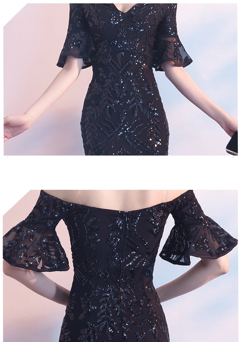 debora マーメイドドレス ブラック S M L XL - アルカドレス