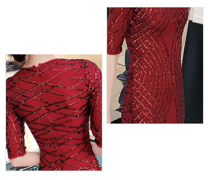 doroth マーメイドドレス レッド S M L XL XXL - アルカドレス