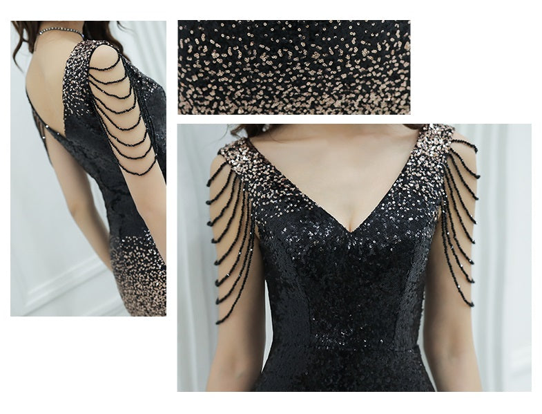 milene マーメイドドレス ブラック S M L XL XXL - アルカドレス