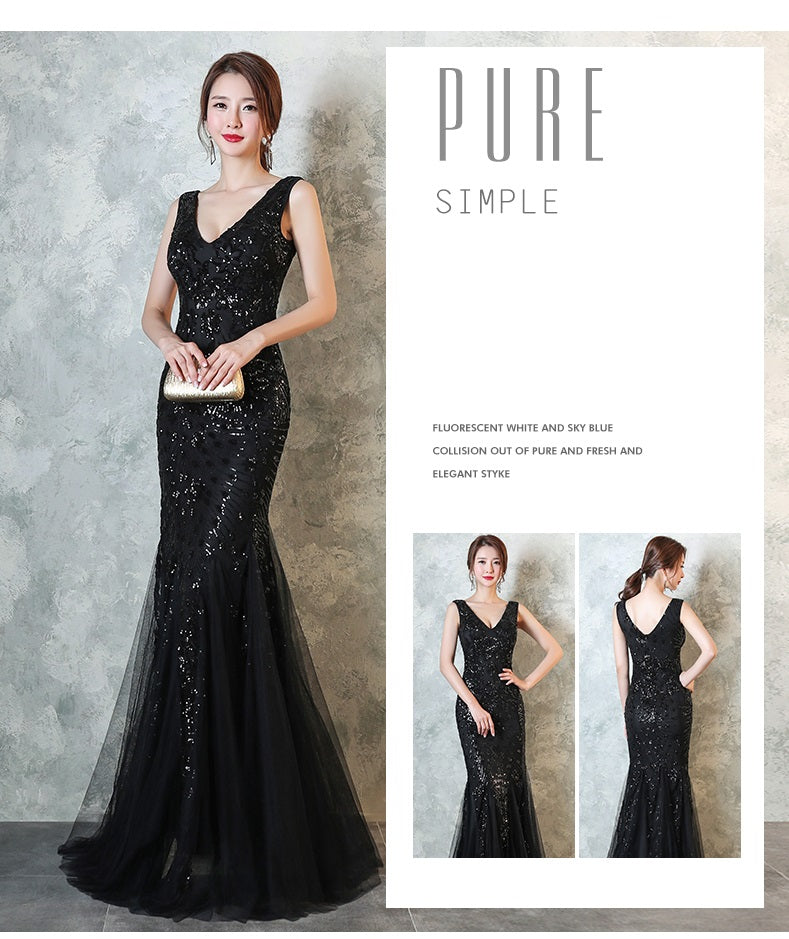 (みな 上様 専用購入ページ)_pamela マーメイドドレス ブラック XS S M L XL XXL XXXL 即日発送 明日 届く 結婚式 大きいサイズ 演奏会 パーティードレス ロングドレス お呼ばれ ドレス ワンピース 二次会 発表会 母親 フォーマルドレス 袖あり フォーマル パーティー 披露宴 同窓会 アフタヌーン ドレス ママ ドレス ミセス 七分袖 洋装 長袖 マザーズ ドレス 演奏会用 ドレス レディース Aライン