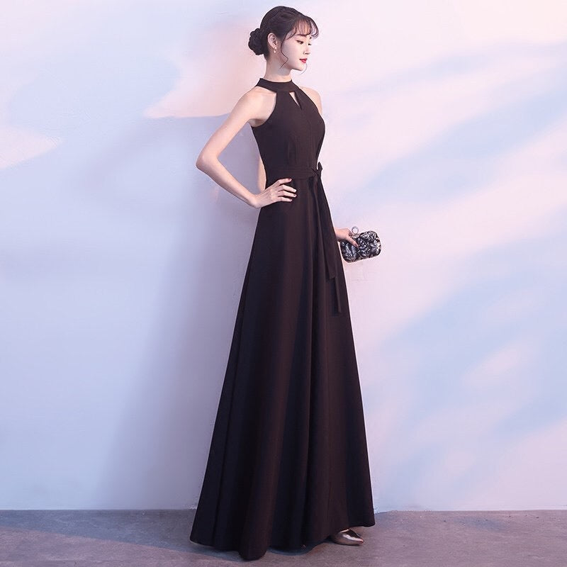 erika Aラインドレス ブラック レッド グレー S M L XL XXL 結婚式 大きいサイズ 演奏会 パーティードレス ロングドレス お呼ばれ ドレス ワンピース 二次会 発表会 母親 フォーマルドレス 袖あり フォーマル パーティー 披露宴 同窓会 アフタヌーン ドレス ママ ドレス ミセス 七分袖 洋装 長袖 マザーズ ドレス 演奏会用 ドレス レディース Aライン