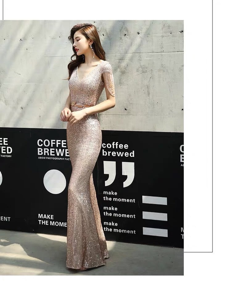 virg マーメイドドレス ゴールド S M L XL XXL 即日発送 即納 即日発送 即納 結婚式 パーティードレス 体型カバー 小柄 ゆったり マタニティ ブラジャー 20代 30代 40代 50代 ブランド ワンピース シャンパン 夏 持ち運び