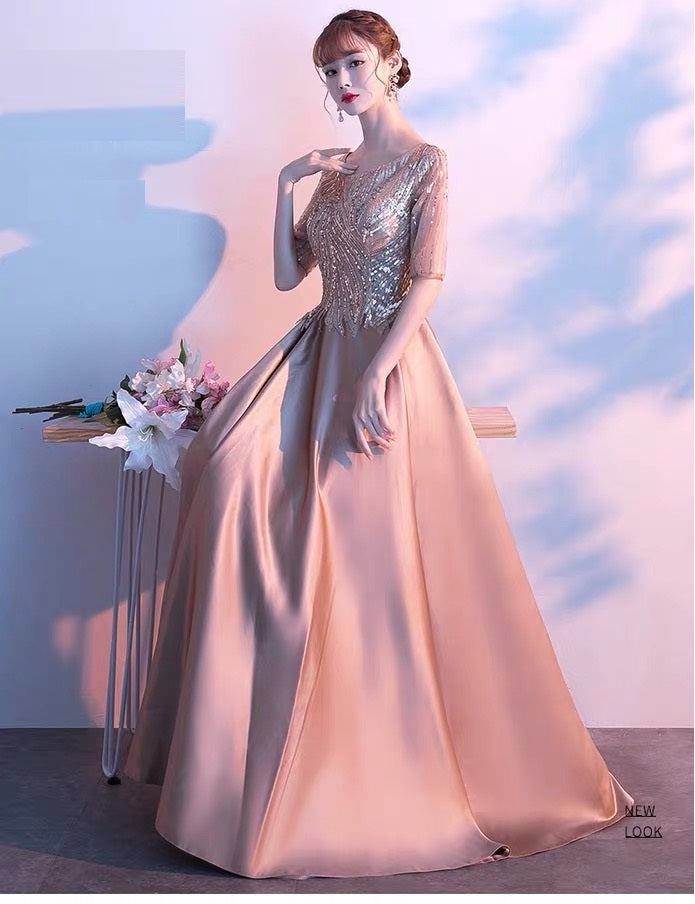tilda Aラインドドレス ブラウン XS S M L XL XXL XXXL 即日発送 即納 結婚式 パーティードレス 体型カバー 小柄 ゆったり マタニティ ブラジャー 20代 30代 40代 50代 ブランド ワンピース シャンパン 夏 持ち運び