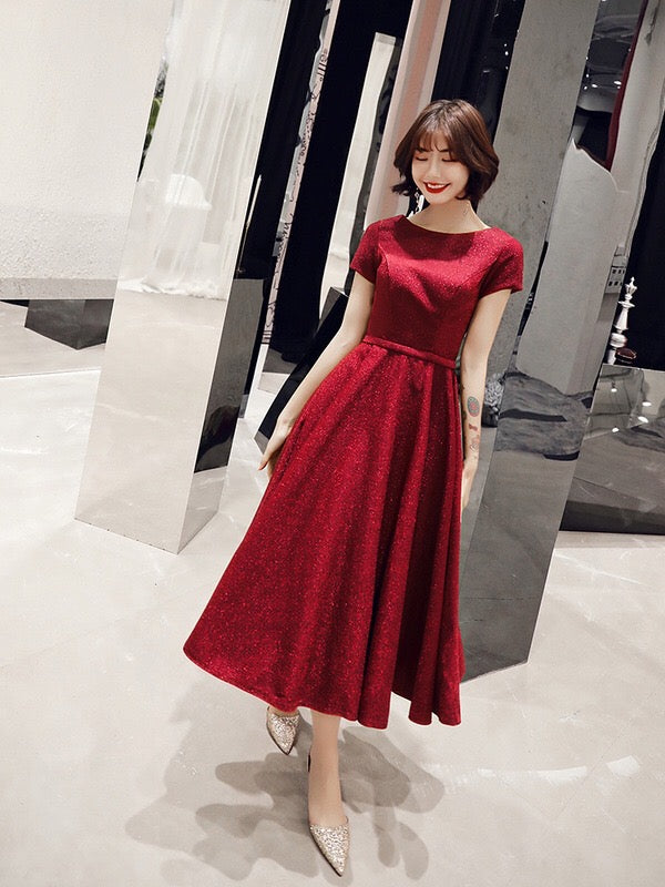 dagmary Aラインドレス ミディアム レッド ライトレッド ブラック XS S M L XL XXL XXXL 即日発送 即納 結婚式 パーティードレス 体型カバー 小柄 ゆったり マタニティ ブラジャー 20代 30代 40代 50代 ブランド ワンピース シャンパン 夏 持ち運び