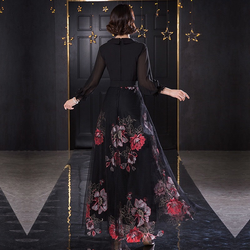 sibyly Aラインドレス ブラック S M L XL XXL - アルカドレス