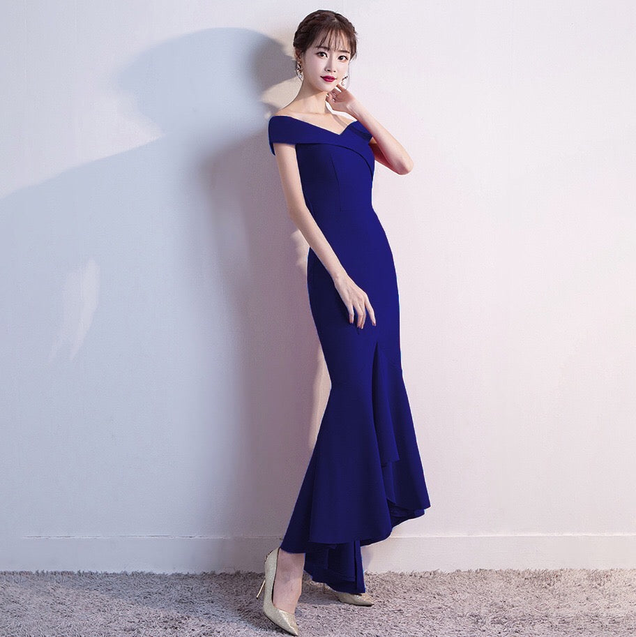 riia マーメイドドレス ブラック ネイビー ライトレッド ワインレッド S M L XL XXL 即日発送 即納 結婚式 パーティードレス 体型カバー 小柄 ゆったり マタニティ ブラジャー 20代 30代 40代 50代 ブランド ワンピース シャンパン 夏 持ち運び