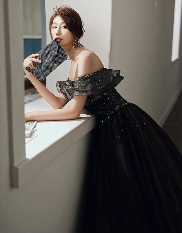 jenifer Aラインドレス ブラック XS S M L XL XXL XXXL 即日発送 即納 結婚式 パーティードレス 体型カバー 小柄 ゆったり マタニティ ブラジャー 20代 30代 40代 50代 ブランド ワンピース シャンパン 夏 持ち運び