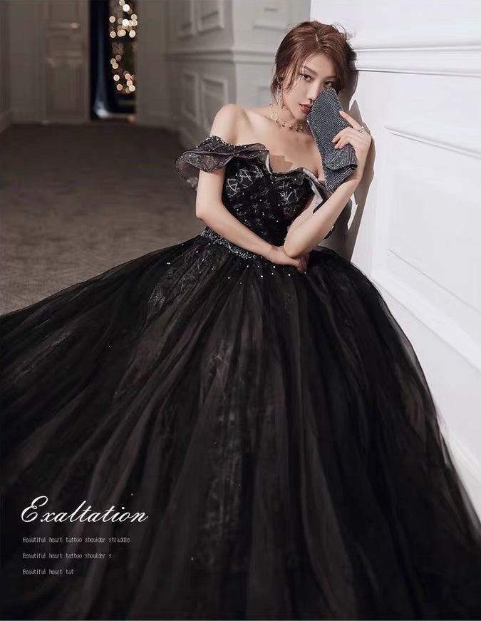 jenifer Aラインドレス ブラック XS S M L XL XXL XXXL 即日発送 即納 結婚式 パーティードレス 体型カバー 小柄 ゆったり マタニティ ブラジャー 20代 30代 40代 50代 ブランド ワンピース シャンパン 夏 持ち運び