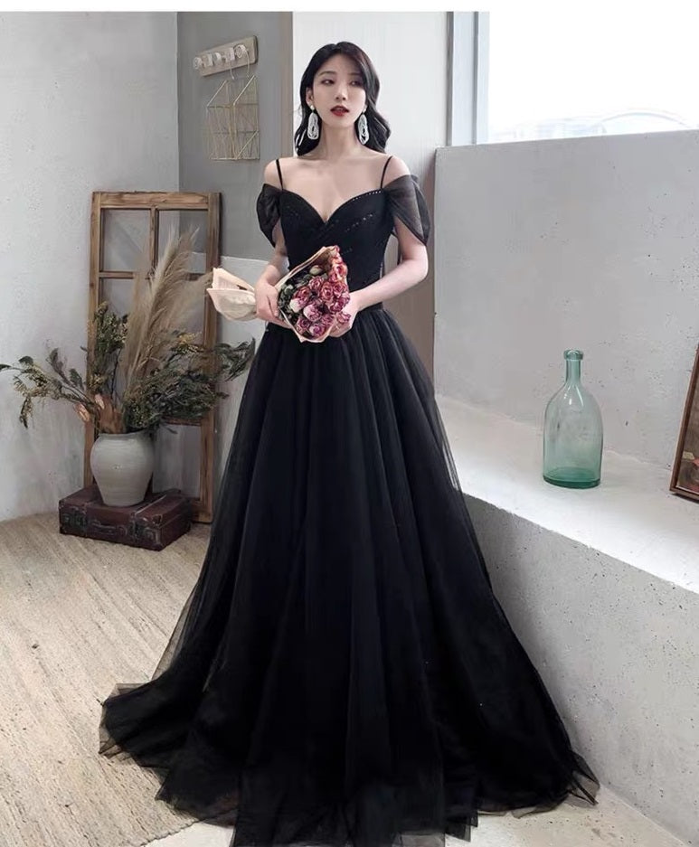 jaycee (着丈 サイズオーダー可能) Aラインドレス オーダーメイド 高級ドレス ロングドレス ブラックドレス チュールドレス ボリュームドレス ノースリーブ シアーチュール ビジュートップ 立体刺繍 透明感 気品 女優佇まい 大人女性 ホテルロビー 大階段 シャンデリア ナイトパーティー 主役級 美シルエット 日本人女性向け 高見え 楽天人気 フォーマルドレス (ブラック)XS S M L XL XXL XXXL