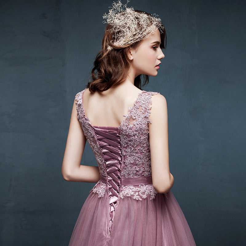 sarah Aラインドレス ピンク S M L XL XXL 即日発送 即納 結婚式 パーティードレス 体型カバー 小柄 ゆったり マタニティ ブラジャー 20代 30代 40代 50代 ブランド ワンピース シャンパン 夏 持ち運び