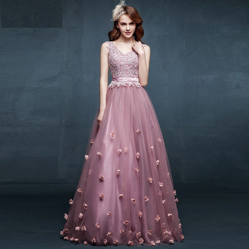 sarah Aラインドレス ピンク S M L XL XXL 即日発送 即納 結婚式 パーティードレス 体型カバー 小柄 ゆったり マタニティ ブラジャー 20代 30代 40代 50代 ブランド ワンピース シャンパン 夏 持ち運び