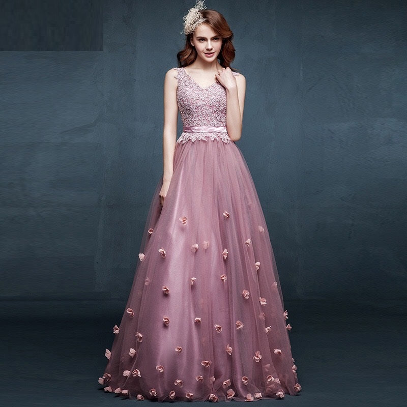 sarah Aラインドレス ピンク S M L XL XXL 即日発送 即納 結婚式 パーティードレス 体型カバー 小柄 ゆったり マタニティ ブラジャー 20代 30代 40代 50代 ブランド ワンピース シャンパン 夏 持ち運び