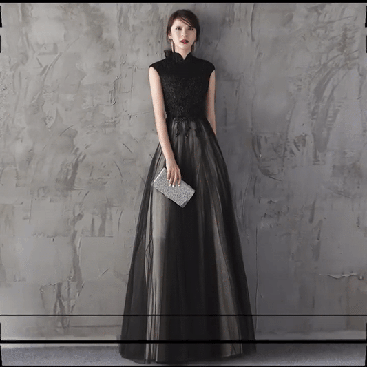 dauphin Aラインドレス ブラック XS S M L XL XXL - アルカドレス