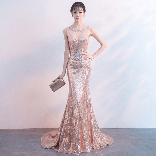 即納ドレス あす楽 adriana マーメイドドレス ゴールド XS S M L XL 即日発送 明日 届く 結婚式 大きいサイズ 演奏会 パーティードレス ロングドレス お呼ばれ ドレス ワンピース 二次会 発表会 母親 フォーマルドレス 袖あり フォーマル パーティー 披露宴 同窓会 アフタヌーン ドレス ママ ドレス ミセス 七分袖 洋装 長袖 マザーズ ドレス 演奏会用 ドレス レディース Aライン