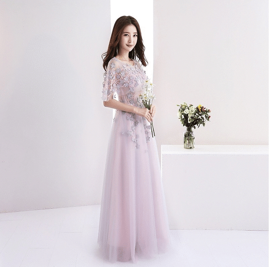 joanna Aラインドレス グレー S M L XL XXL XXXL - アルカドレス