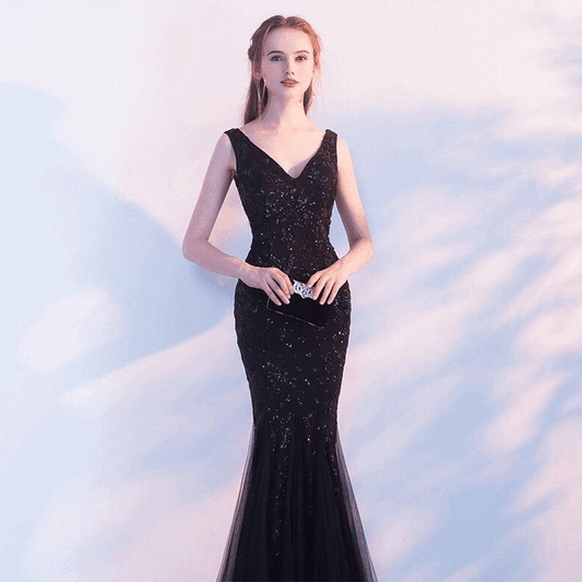 即納ドレス あす楽 roger マーメイドドレス ブラック S M L XL XXL XXXL 即日発送 明日 届く 即日発送 即納 即日発送 即納 結婚式 パーティードレス 体型カバー 小柄  ゆったり マタニティ ブラジャー 20代 30代 40代 50代 ブランド ワンピース シャンパン 夏 持ち運び